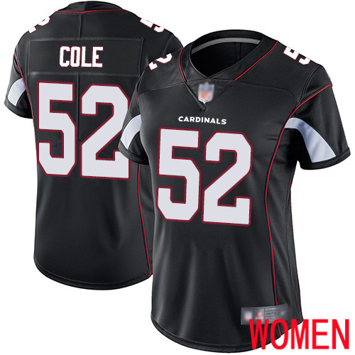 Arizona Cardinals Limited Black Women Mason Cole Alternate Jersey NFL Football #52 Vapor Untouchable